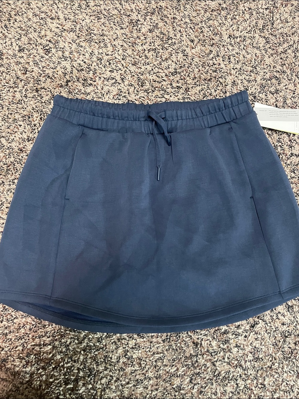All In Motion Airy Sleek Active Skort Girls Size XL (14) Navy NWT